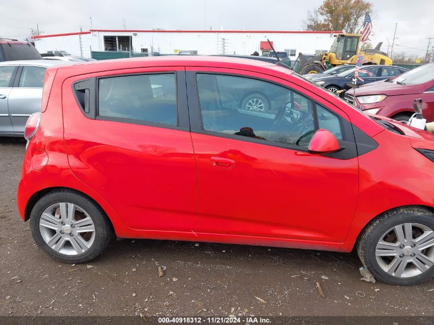 2013 Chevrolet Spark 1Lt Auto VIN: KL8CD6S92DC501761 Lot: 40918312