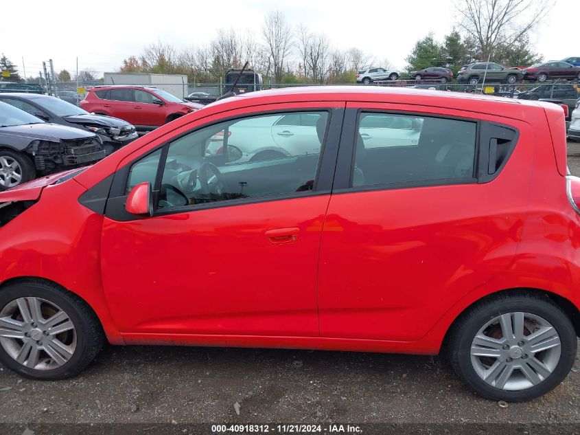 2013 Chevrolet Spark 1Lt Auto VIN: KL8CD6S92DC501761 Lot: 40918312