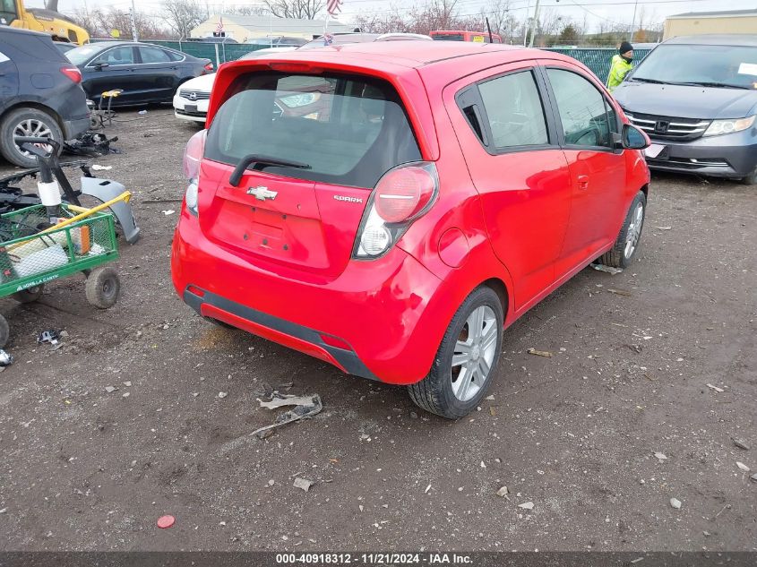 2013 Chevrolet Spark 1Lt Auto VIN: KL8CD6S92DC501761 Lot: 40918312