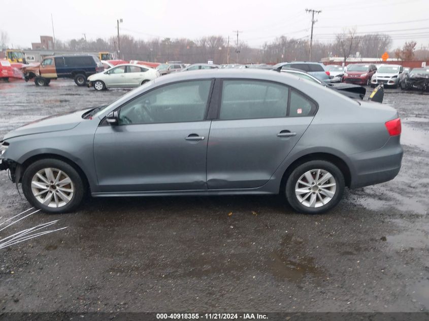 2011 Volkswagen Jetta 2.5L Se VIN: 3VWDZ7AJ6BM348020 Lot: 40918355