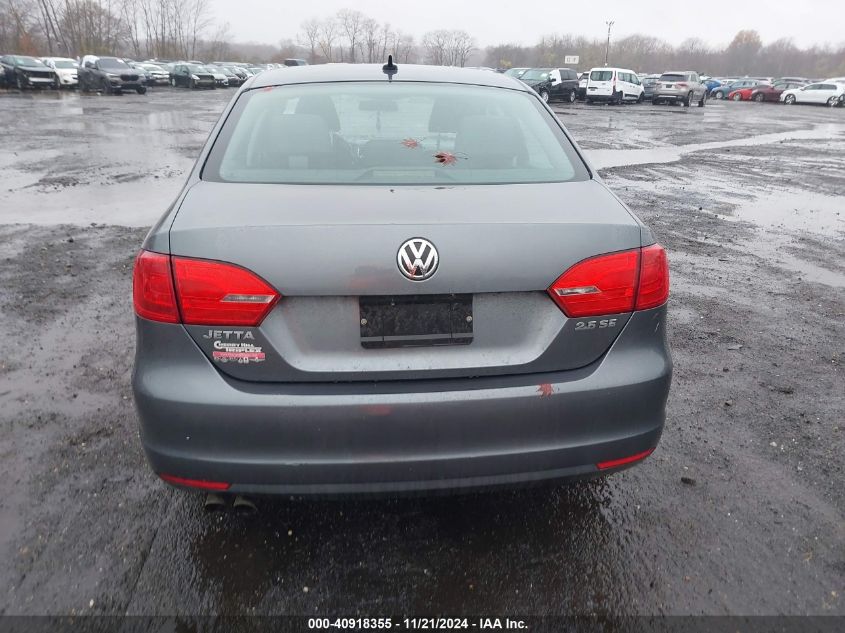 2011 Volkswagen Jetta 2.5L Se VIN: 3VWDZ7AJ6BM348020 Lot: 40918355