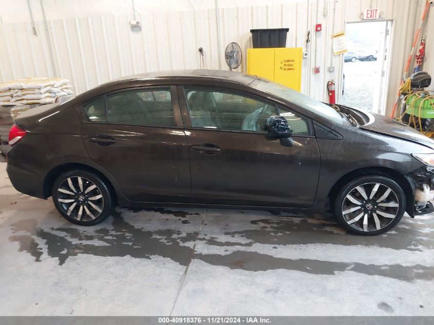 VIN 2HGFB2F91EH555081 2014 Honda Civic, Ex-L no.13