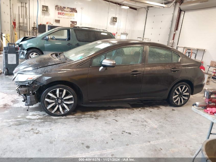 VIN 2HGFB2F91EH555081 2014 Honda Civic, Ex-L no.14