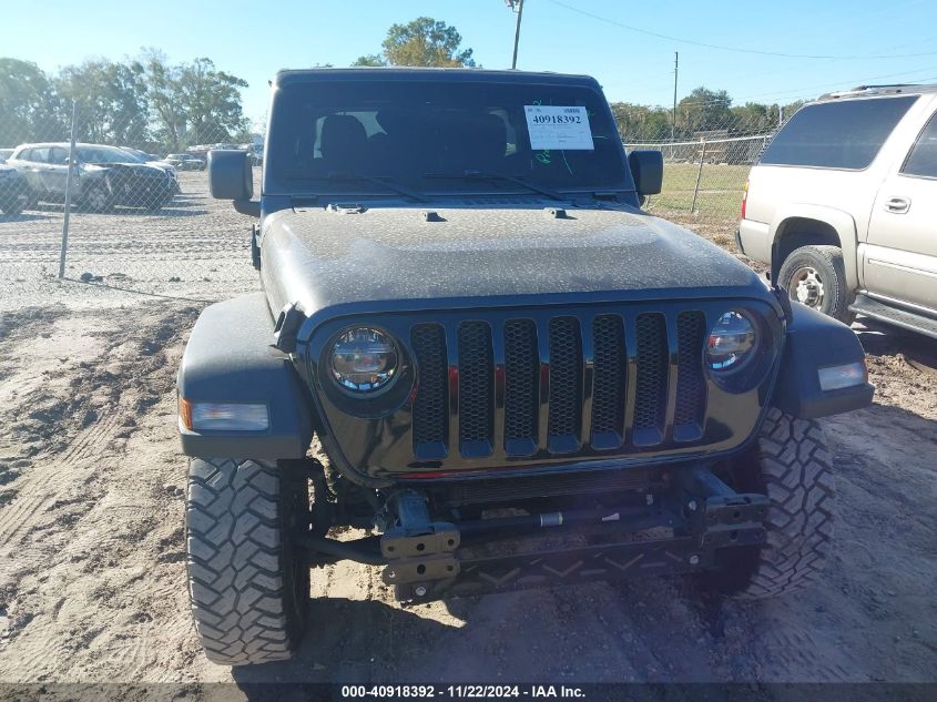 2021 Jeep Wrangler Unlimited Willys 4X4 VIN: 1C4HJXDN4MW681135 Lot: 40918392