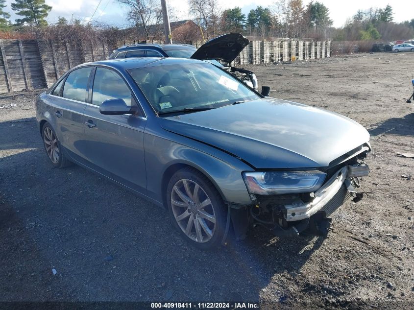 2013 Audi A4 2.0T Premium VIN: WAUFFAFL8DN035827 Lot: 40918411