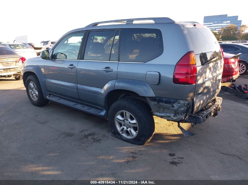 2005 Lexus Gx 470 VIN: JTJBT20X350095196 Lot: 40918434