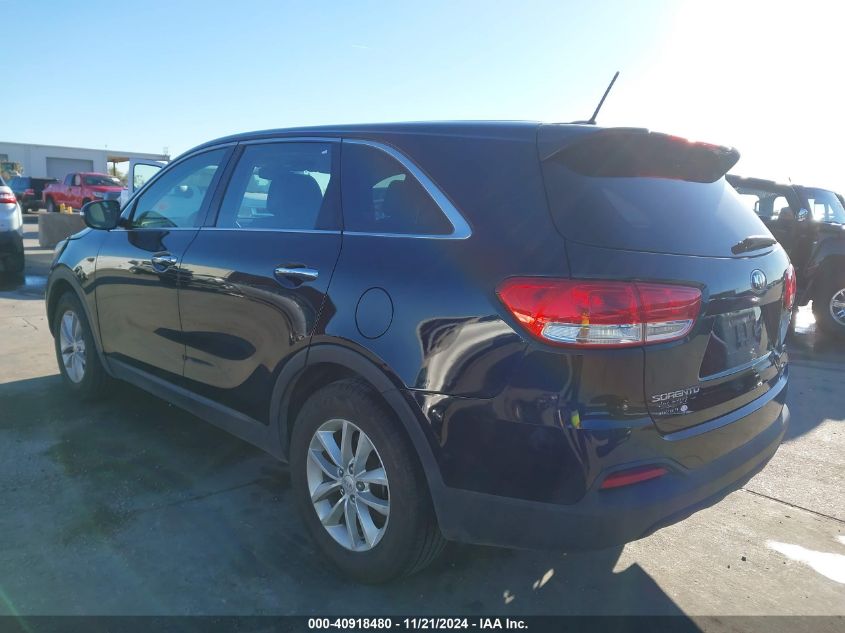 2016 KIA SORENTO 2.4L L - 5XYPG4A34GG184499