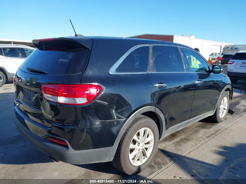 2016 KIA SORENTO 2.4L L - 5XYPG4A34GG184499