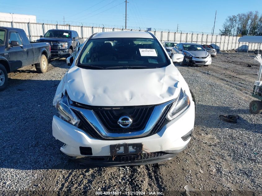 2018 Nissan Murano S VIN: 5N1AZ2MGXJN172128 Lot: 40918501