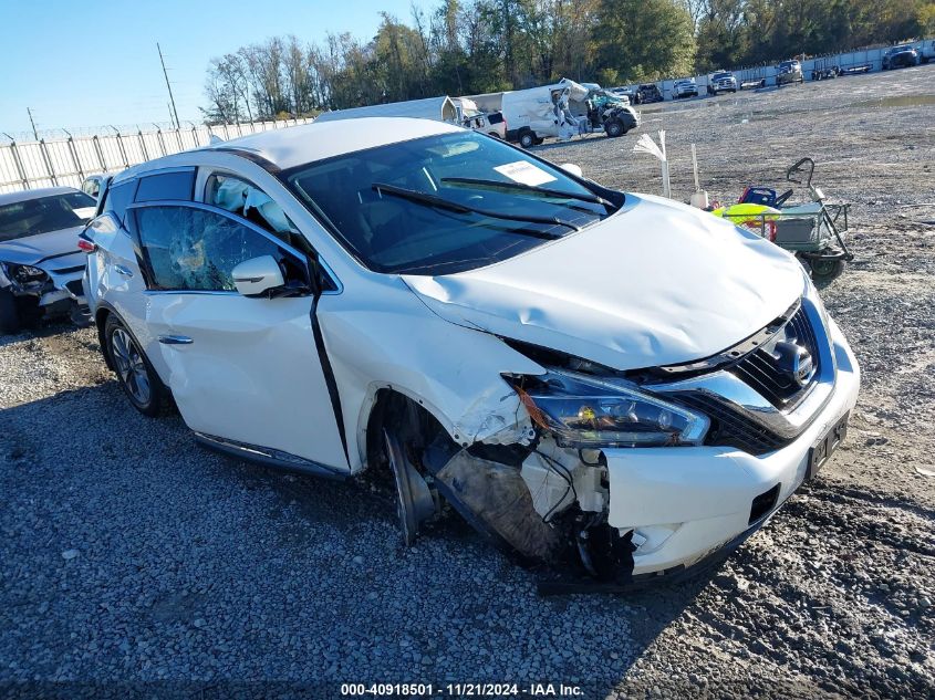 2018 Nissan Murano S VIN: 5N1AZ2MGXJN172128 Lot: 40918501