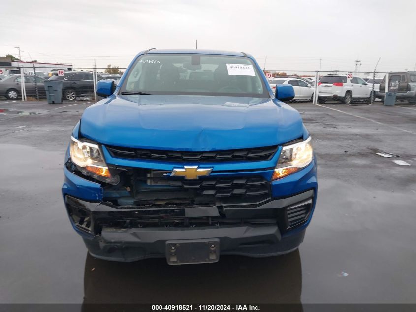 2021 Chevrolet Colorado 2Wd Short Box Lt VIN: 1GCGSCEA5M1125474 Lot: 40918521