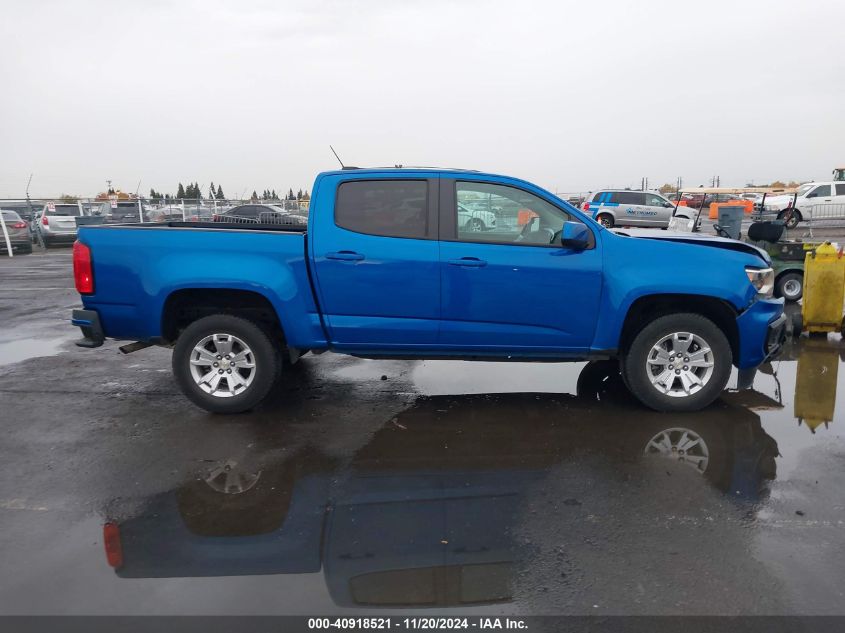 2021 Chevrolet Colorado 2Wd Short Box Lt VIN: 1GCGSCEA5M1125474 Lot: 40918521