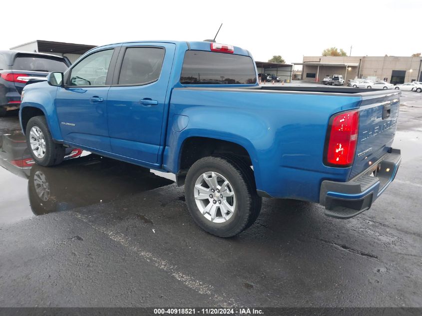 2021 Chevrolet Colorado 2Wd Short Box Lt VIN: 1GCGSCEA5M1125474 Lot: 40918521