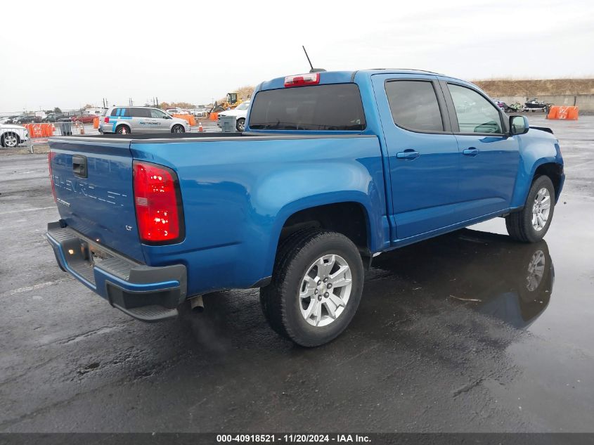 2021 Chevrolet Colorado 2Wd Short Box Lt VIN: 1GCGSCEA5M1125474 Lot: 40918521