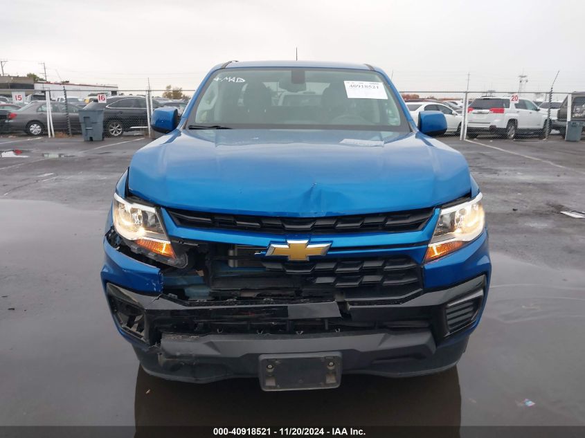 2021 Chevrolet Colorado 2Wd Short Box Lt VIN: 1GCGSCEA5M1125474 Lot: 40918521