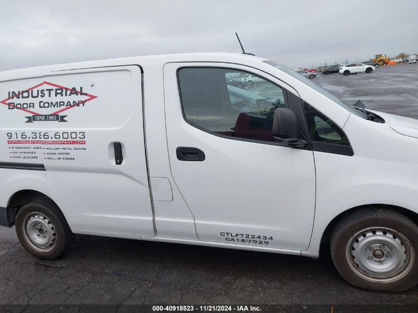 2014 Nissan Nv200 Sv VIN: 3N6CM0KN6EK692871 Lot: 40918523