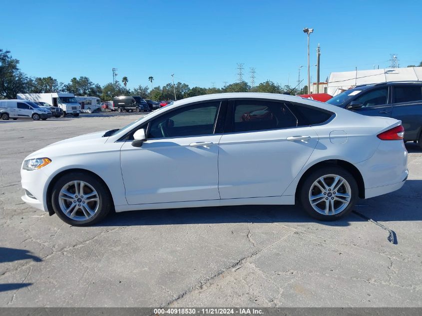 2018 Ford Fusion Se VIN: 3FA6P0H76JR197917 Lot: 40918530