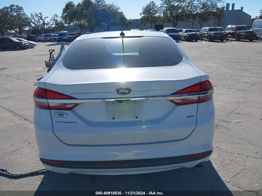 2018 Ford Fusion Se VIN: 3FA6P0H76JR197917 Lot: 40918530