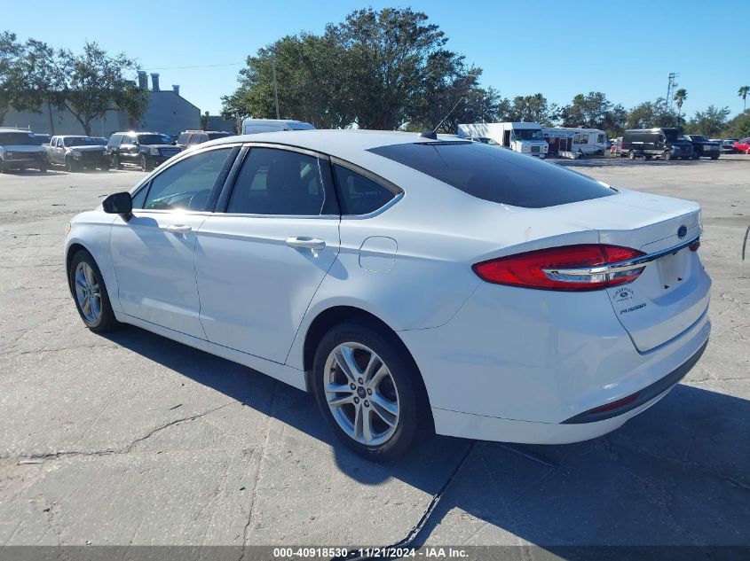 2018 Ford Fusion Se VIN: 3FA6P0H76JR197917 Lot: 40918530