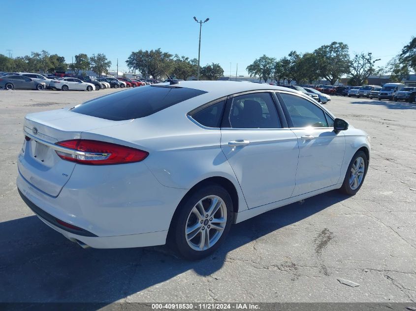 2018 Ford Fusion Se VIN: 3FA6P0H76JR197917 Lot: 40918530