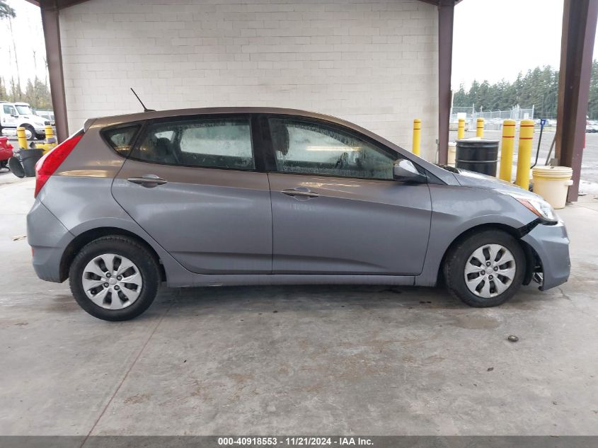 2016 Hyundai Accent Se VIN: KMHCT5AE7GU242990 Lot: 40918553