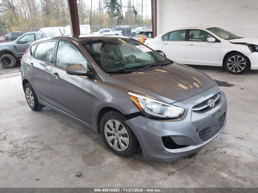 2016 Hyundai Accent Se VIN: KMHCT5AE7GU242990 Lot: 40918553