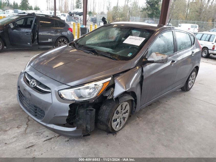 2016 Hyundai Accent Se VIN: KMHCT5AE7GU242990 Lot: 40918553