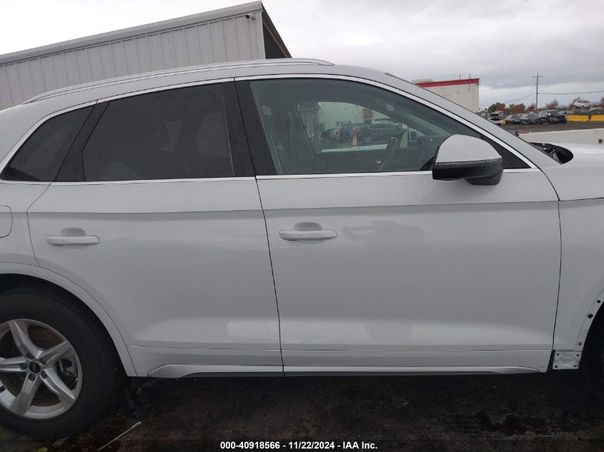 2023 Audi Q5 Premium 40 Tfsi Quattro S Tronic VIN: WA1ABAFY5P2013742 Lot: 40918566