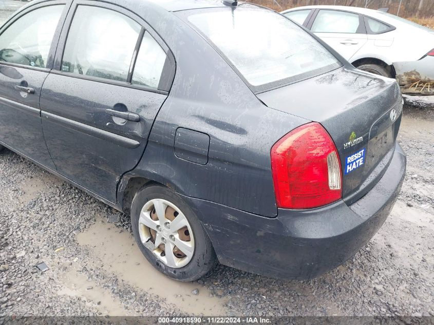 2010 Hyundai Accent Gls VIN: KMHCN4AC9AU468555 Lot: 40918590