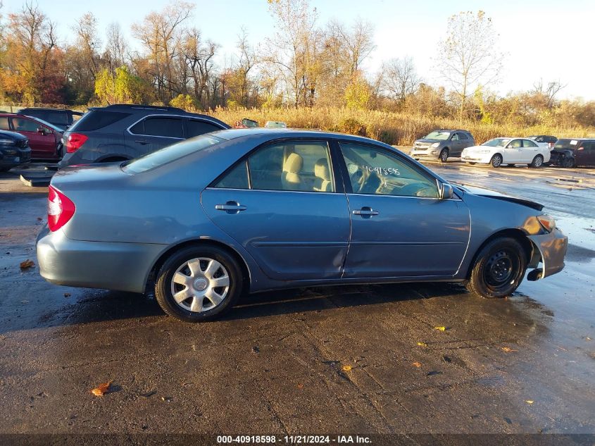 2003 Toyota Camry Le VIN: 4T1BE32K43U745160 Lot: 40918598