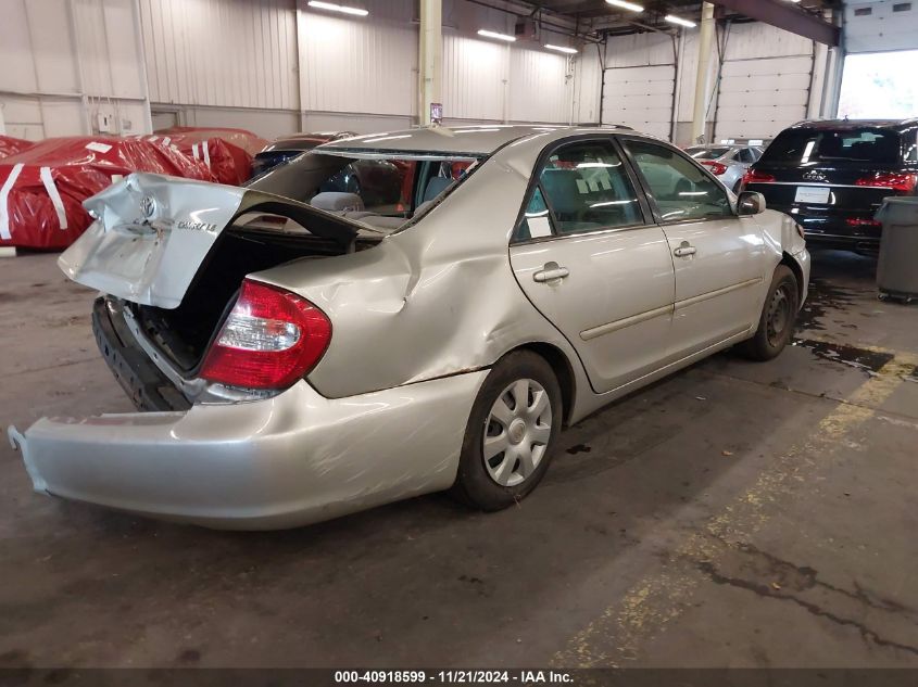 2004 Toyota Camry Le VIN: 4T1BE32K84U933522 Lot: 40918599