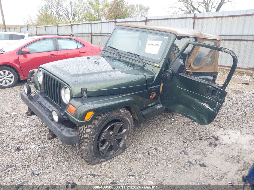 1997 Jeep Wrangler Sahara VIN: 1J4FY49S7VP514435 Lot: 40918600