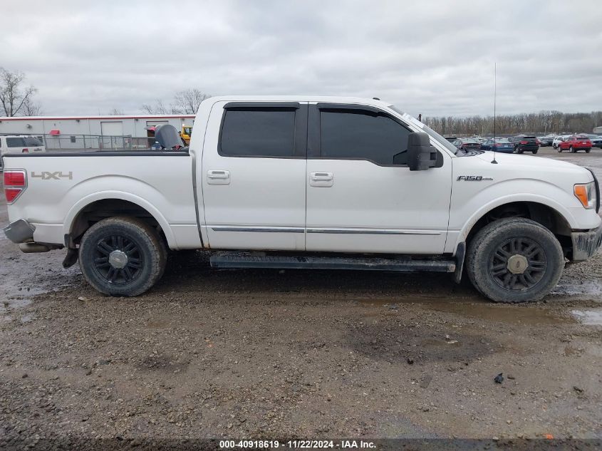 2011 Ford F-150 Lariat VIN: 1FTFW1EF6BFD38188 Lot: 40918619