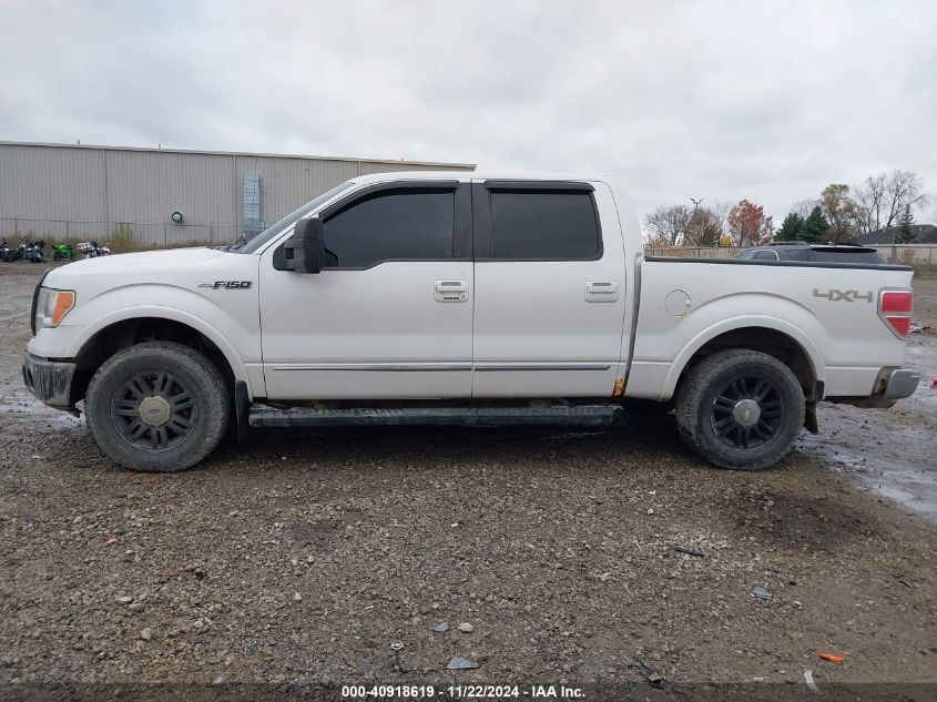 2011 Ford F-150 Lariat VIN: 1FTFW1EF6BFD38188 Lot: 40918619