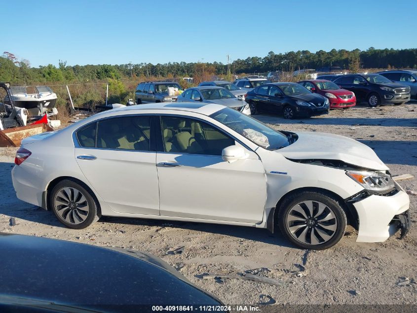 2017 Honda Accord Hybrid Ex-L VIN: JHMCR6F53HC005422 Lot: 40918641