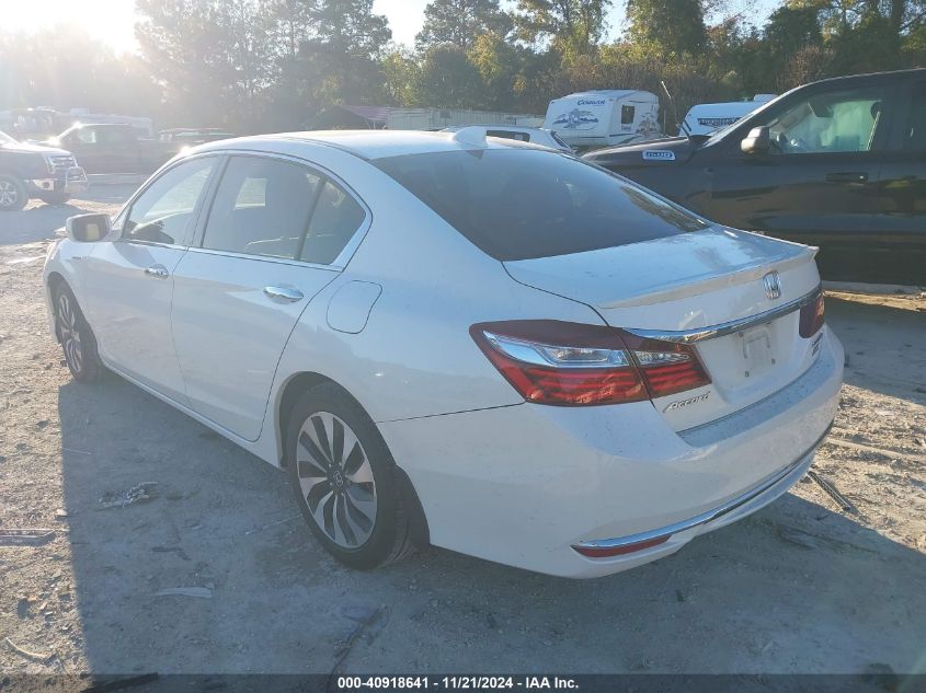 VIN JHMCR6F53HC005422 2017 HONDA ACCORD HYBRID no.3