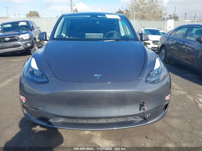 2023 Tesla Model Y Awd/Long Range Dual Motor All-Wheel Drive VIN: 7SAYGDEE8PA193004 Lot: 40918643