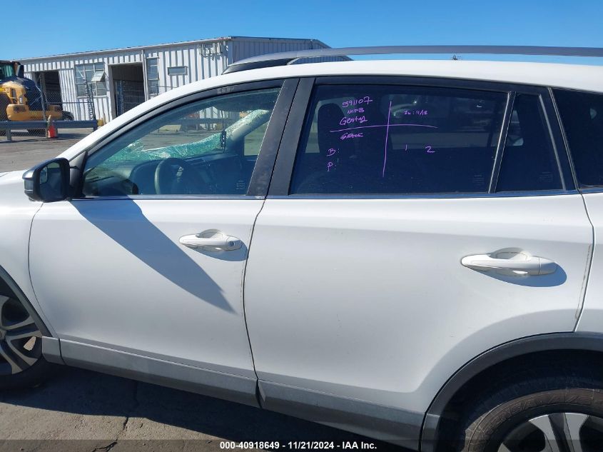 2017 Toyota Rav4 Le VIN: JTMBFREV0HD206763 Lot: 40918649