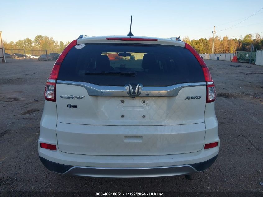 2016 Honda Cr-V Ex-L VIN: 5J6RM4H71GL038084 Lot: 40918651