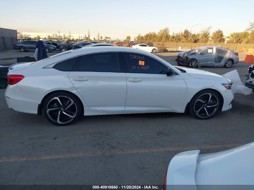 2022 Honda Accord Sport VIN: 1HGCV1F35NA033066 Lot: 40918660