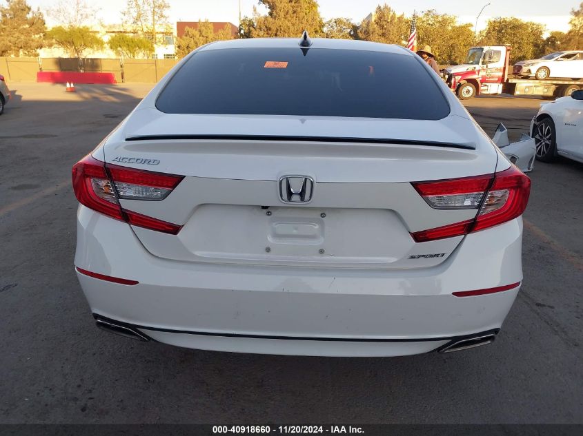 2022 Honda Accord Sport VIN: 1HGCV1F35NA033066 Lot: 40918660