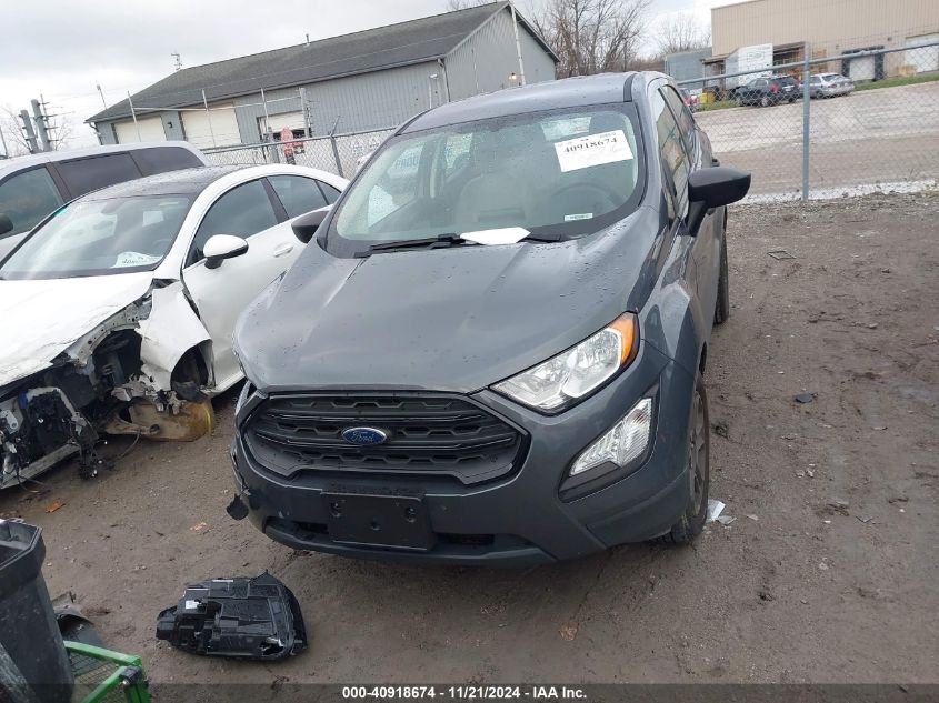 2020 Ford Ecosport S VIN: MAJ6S3FL3LC330179 Lot: 40918674