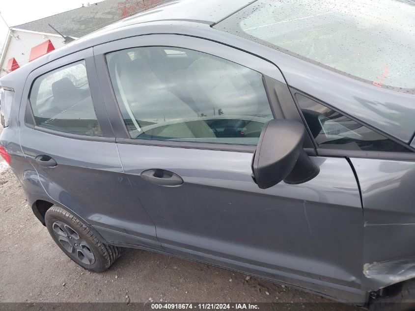 2020 Ford Ecosport S VIN: MAJ6S3FL3LC330179 Lot: 40918674