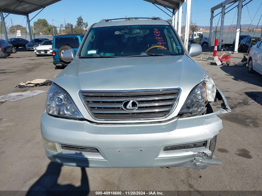 2003 Lexus Gx 470 VIN: JTJBT20X230019448 Lot: 40918680