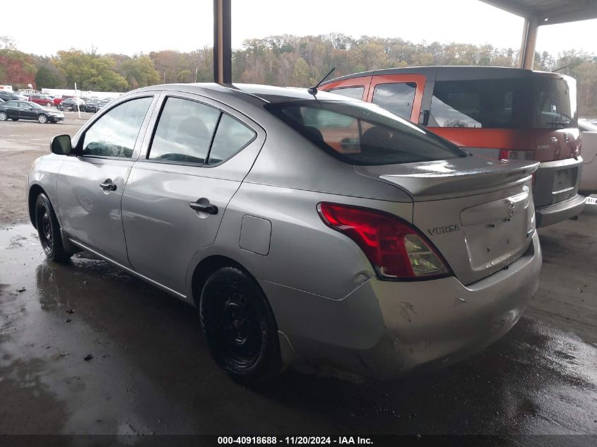 2013 Nissan Versa 1.6 S+ VIN: 3N1CN7AP6DL867644 Lot: 40918688