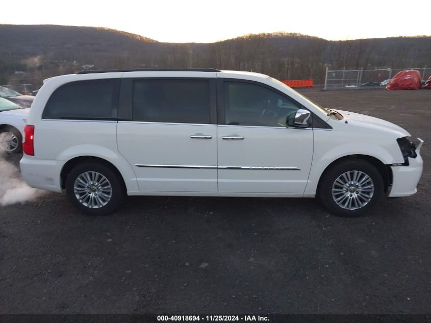 2013 Chrysler Town & Country Touring-L VIN: 2C4RC1CG7DR712031 Lot: 40918694