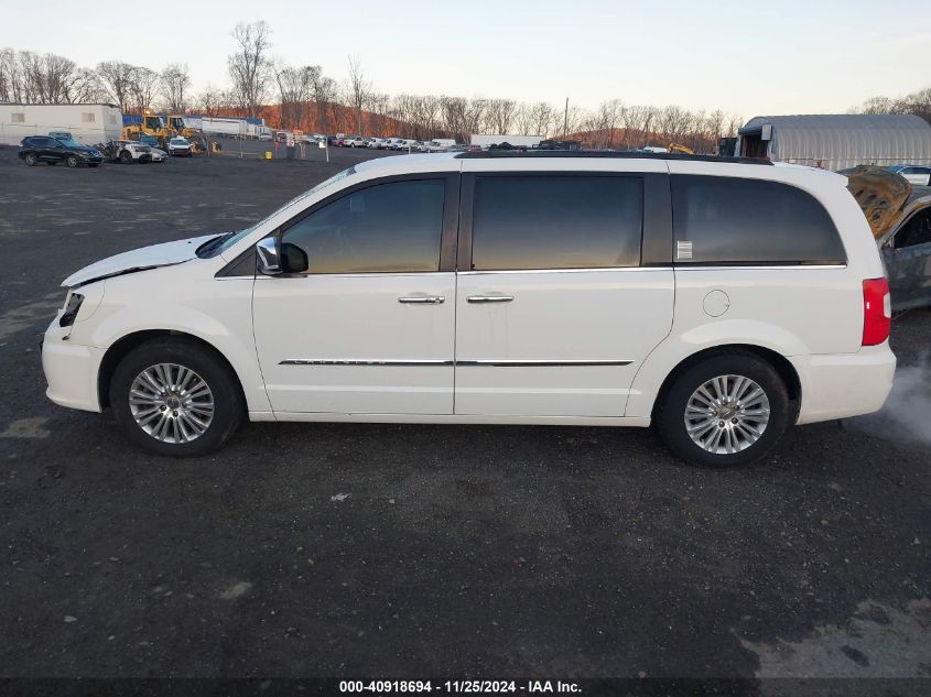 2013 Chrysler Town & Country Touring-L VIN: 2C4RC1CG7DR712031 Lot: 40918694