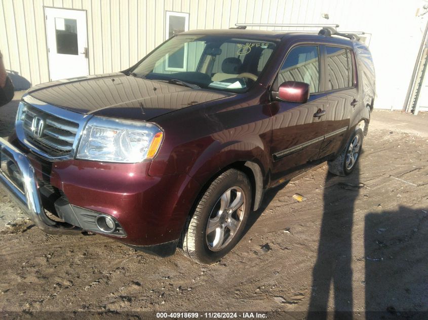 VIN 5FNYF4H44EB014122 2014 HONDA PILOT no.2