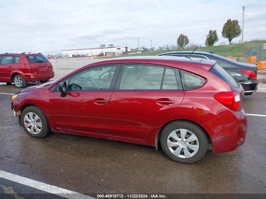 2013 Subaru Impreza 2.0I VIN: JF1GPAA60D2857454 Lot: 40918712