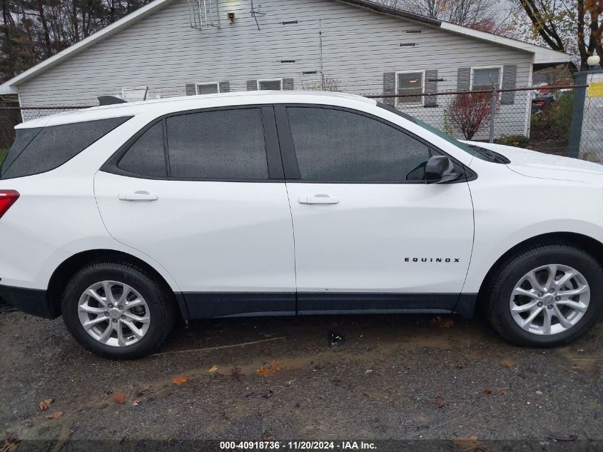 2021 Chevrolet Equinox Fwd Ls VIN: 3GNAXHEV1MS140082 Lot: 40918736